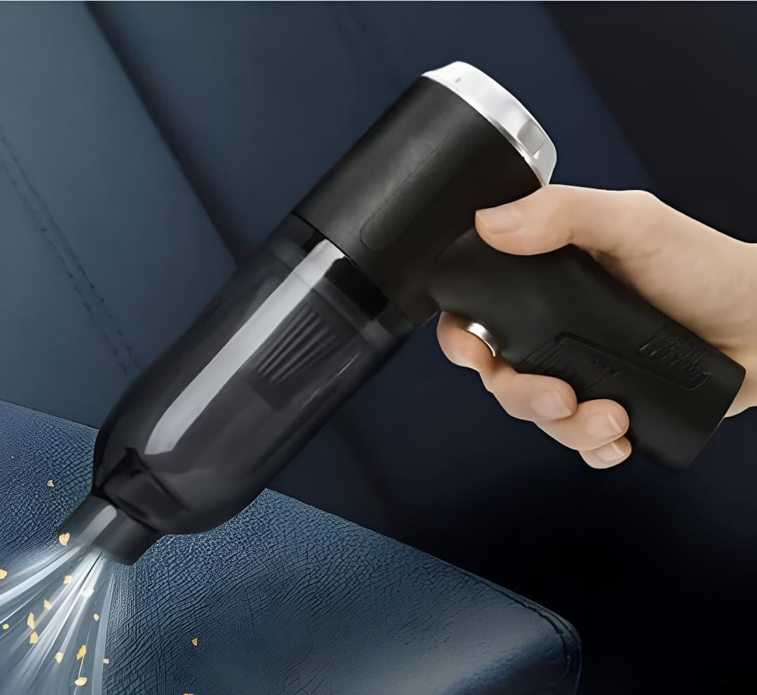 2-in-1 Portable Vacuum Suction Cleaner & Wireless Air Duster