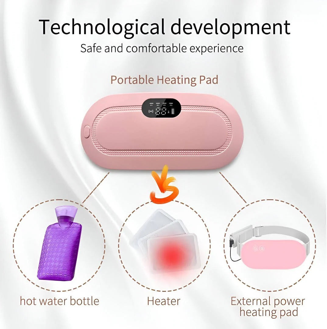 Heating Pad for Period Cramps Relief and Massager