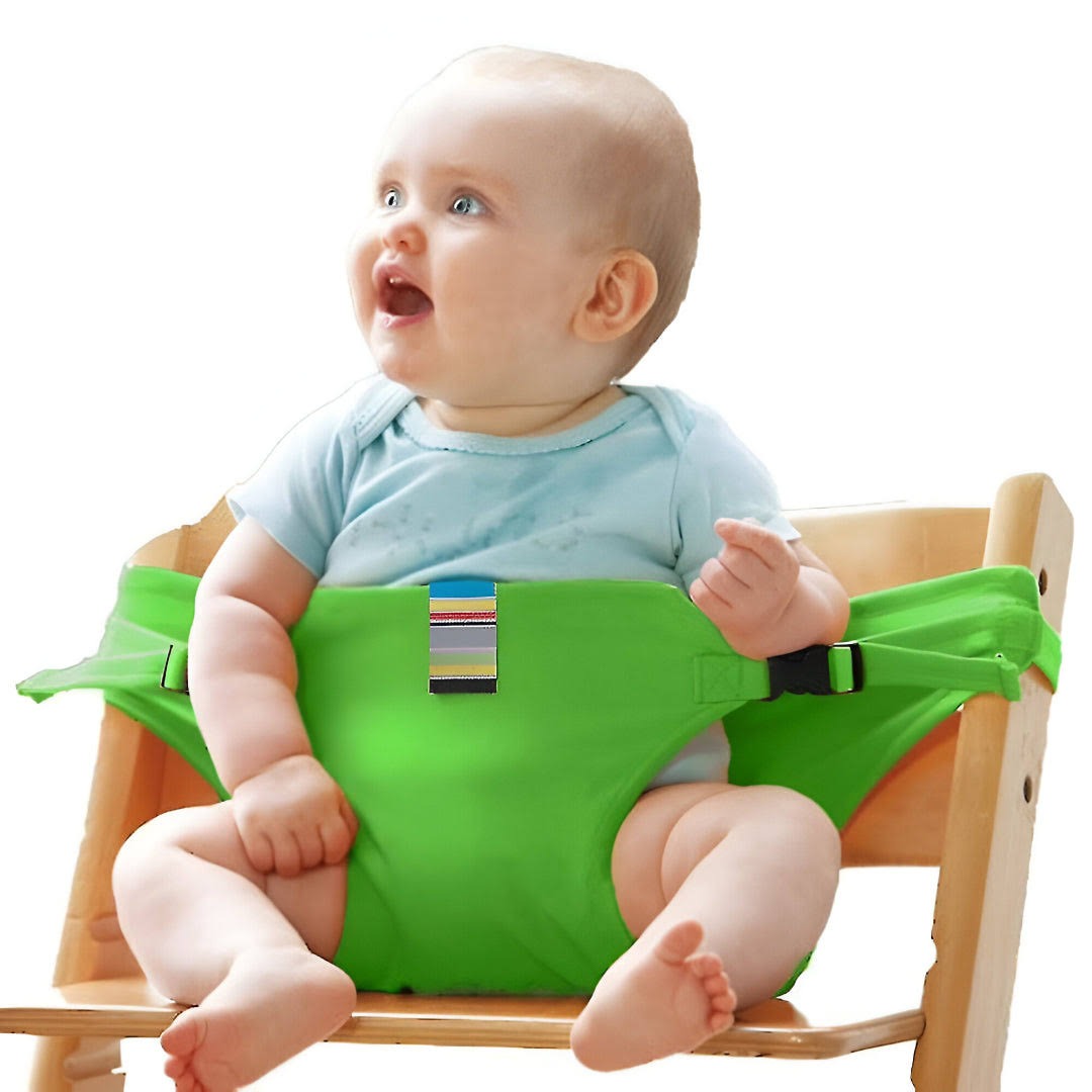 Adjustable Baby High Chair Safety Seat with Strap – Secure Feeding Belt with Foam Cushion Support