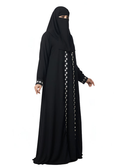 Embroidered Luxury Modesty Gown style Abaya