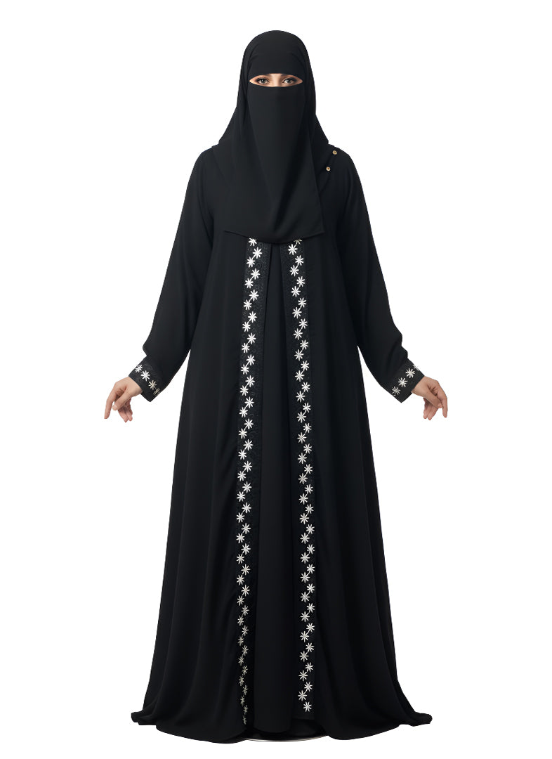 Embroidered Luxury Modesty Gown style Abaya