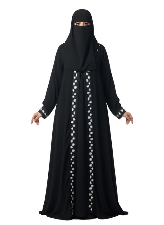Embroidered Luxury Modesty Gown style Abaya