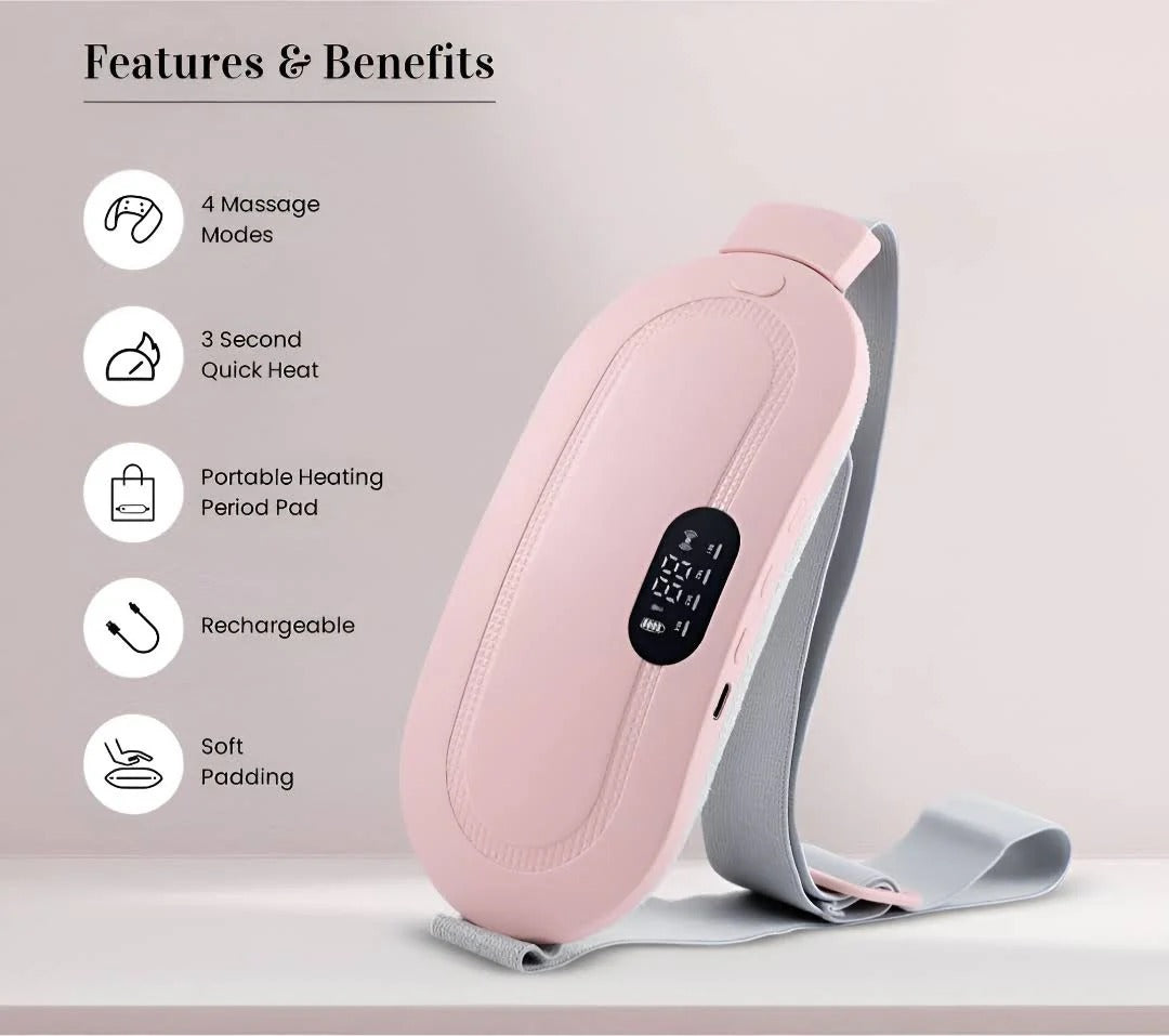 Heating Pad for Period Cramps Relief and Massager