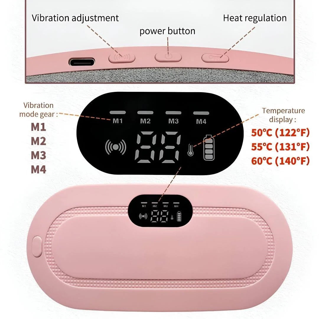 Heating Pad for Period Cramps Relief and Massager
